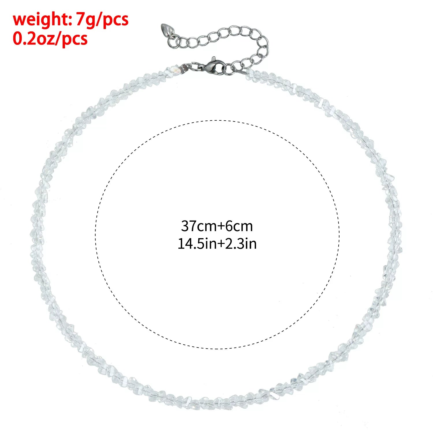 CZ Multi-Faceted Dainty Crystal Pendant Necklace | INS Minimalist Light Luxury | Fashion Collarbone Women