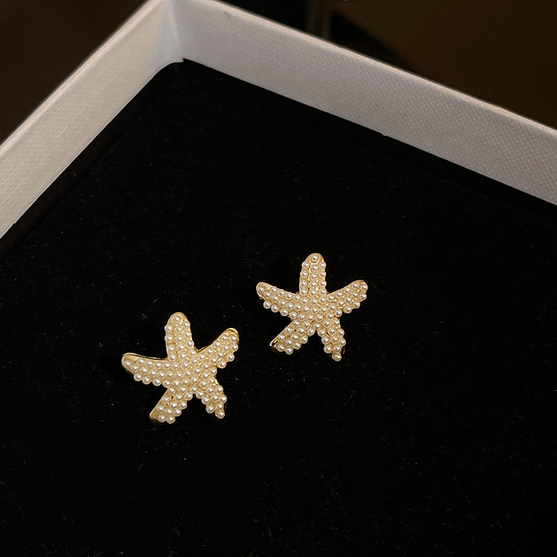 ZAMA DUMA holiday style starfish ocean series bracelet necklace personality Internet celebrity niche temperament high-end sense necklace women