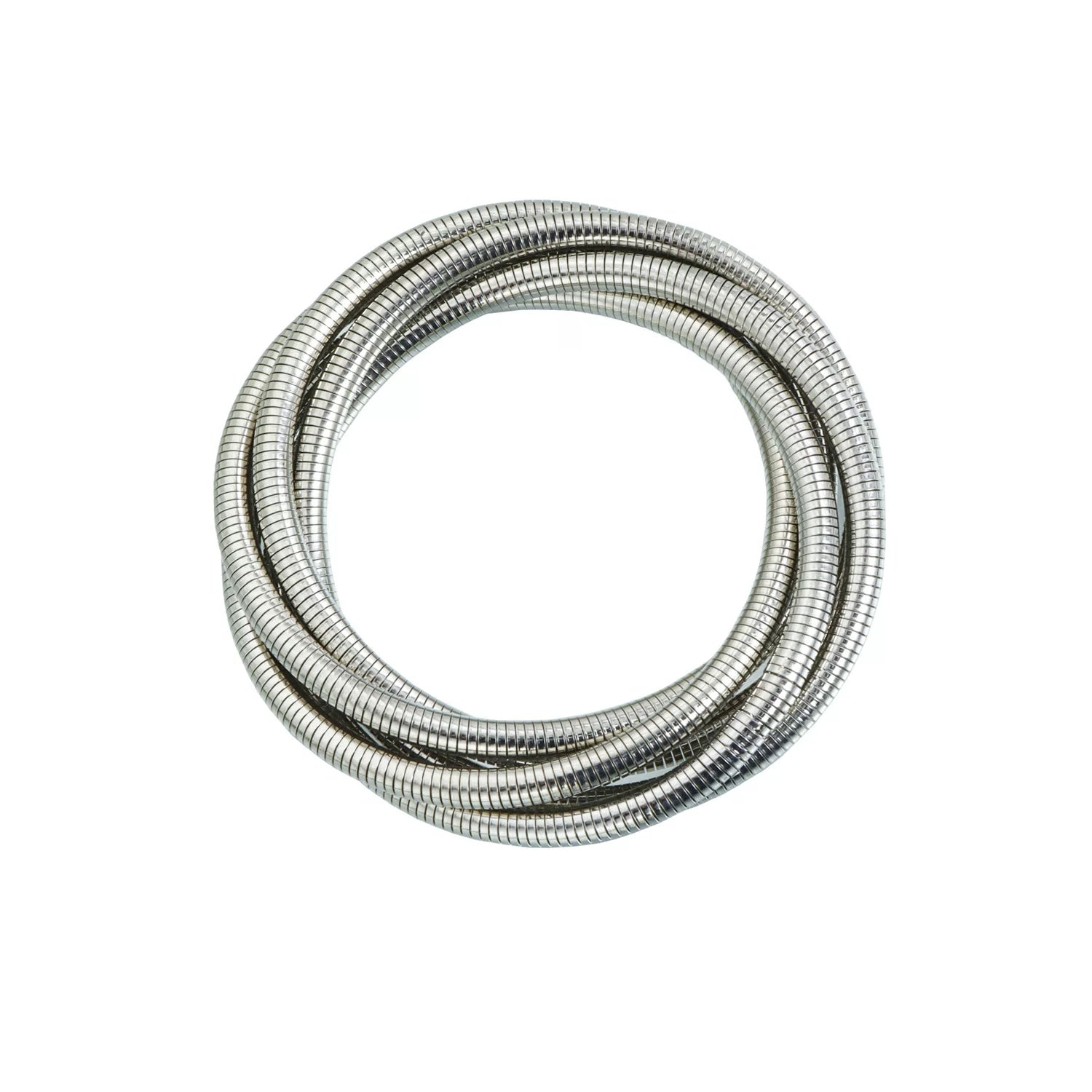 Retro multi strand snake chain layered stacked mixed metal bracelet fluid sculptural wind-inspired fluid organic bracelet anti-tarnish hypoallergenic effortless chic everyday style