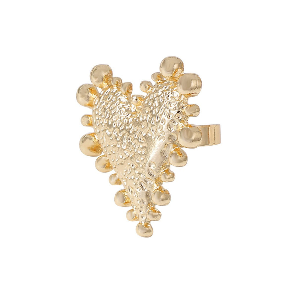 ZAMA DUMA literary temperament Daily versatile personality trend minimalist Unique shape Love living adjustable ring