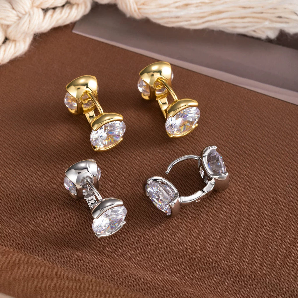 French Zircon Tassel Drop Earrings | 925 Silver Needle | Old Money Feminine Light Luxury | Versatile High-End Women
