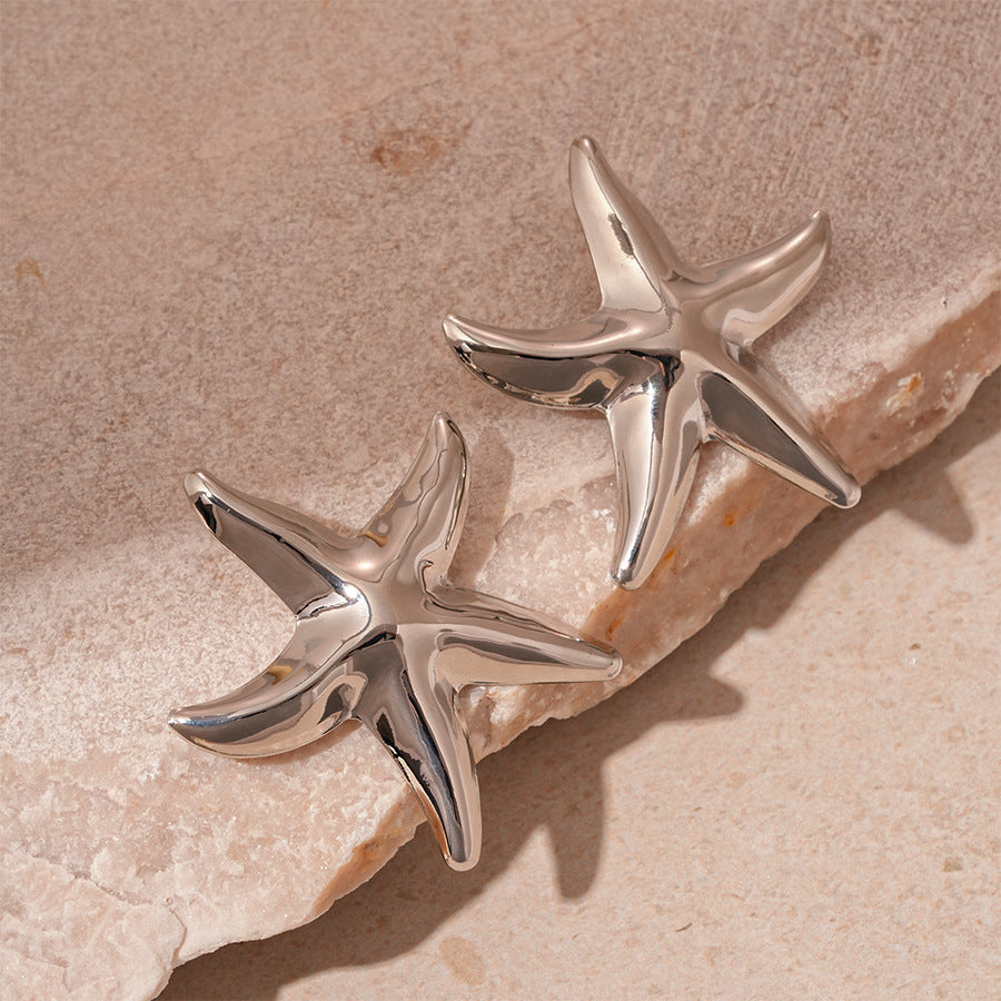 ZAMA DUMA holiday style starfish ocean series bracelet necklace personality Internet celebrity niche temperament high-end sense necklace women