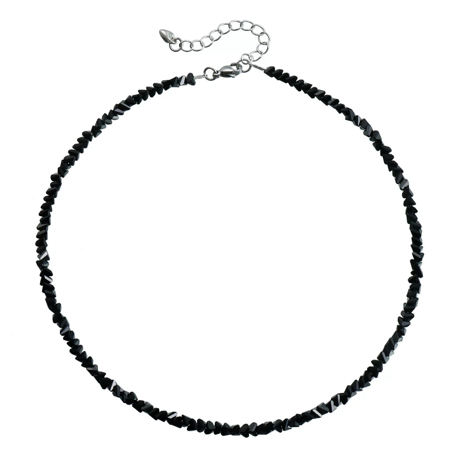 CZ Multi-Faceted Dainty Crystal Pendant Necklace | INS Minimalist Light Luxury | Fashion Collarbone Women